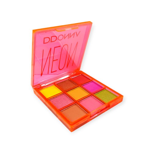 Paleta de Sombras NEON NARANJA - DDONNA - Imagen 2