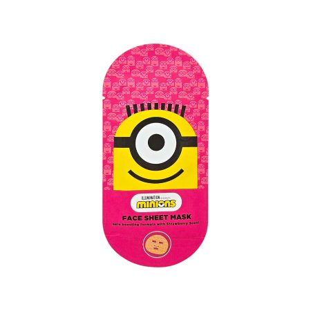 Mascarilla Facial Revitalizante Fresa Minnions