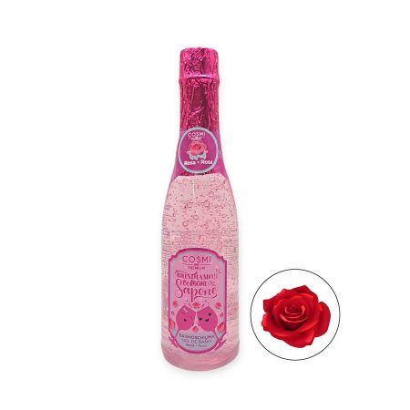 Gel de Burbujas Champan Rosas - Cosmi