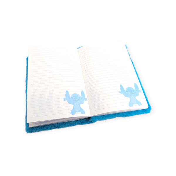 Cuaderno de peluche Disney Stitch - Stitch Flores - Imagen 2