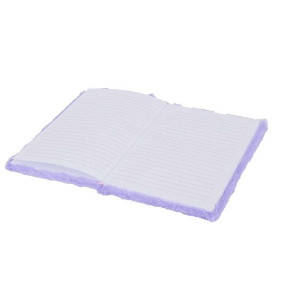 Cuaderno de peluche Gato Lila - Imagen 2