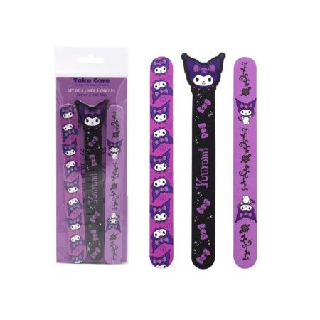 Pack de 3 Limas de Uñas Kuromi - Kello Kitty