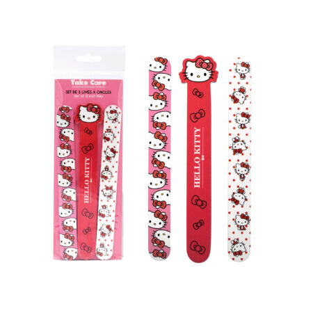 Pack de 3 Limas de Uñas Hello Kitty