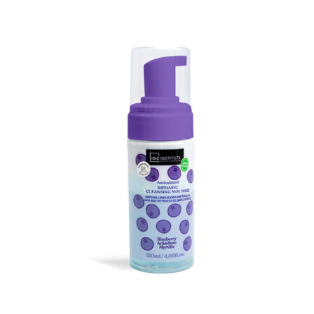 Mousse Limpiador Facial Bifásico Arándanos