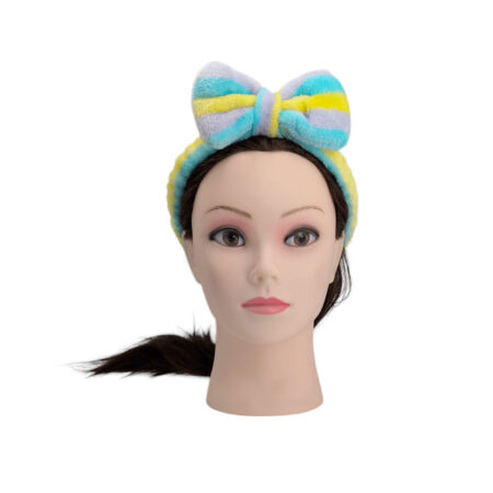 Turbante para Skincare - Rayas Lazo Multicolor