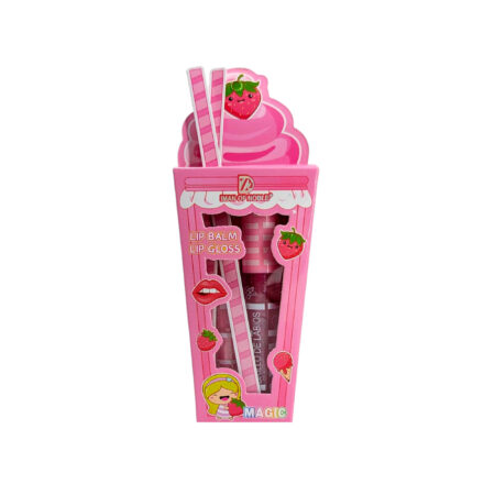 Pack Batido Lip balm + Gloss Fresa
