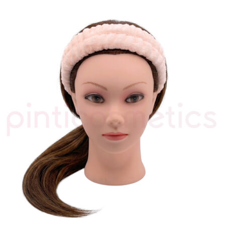 Turbante para Skincare Rosa Melocotón