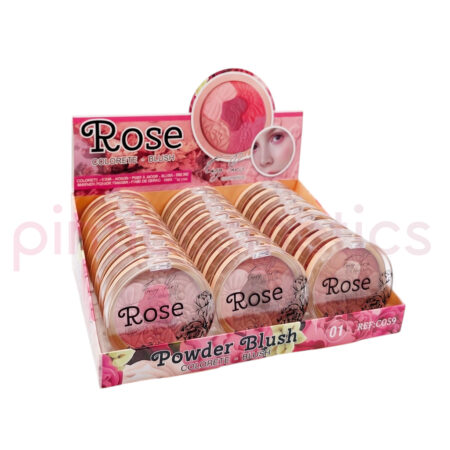 Colorete Cremoso en Polvo Rose