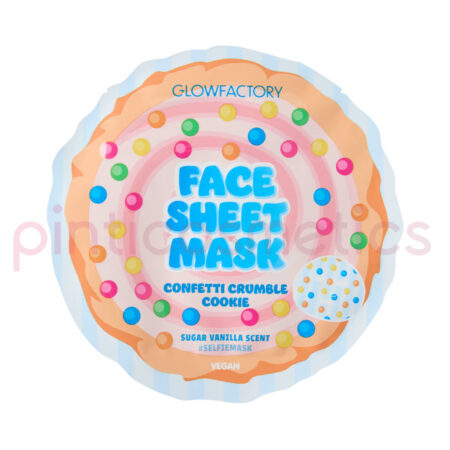 Mascarilla Facial Hidratante Galleta de Confeti