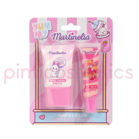 Set Crema de manos + Bálsamo Labial Yummy - Martinelia
