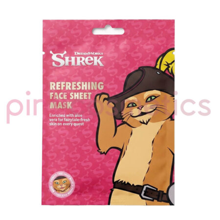 Mascarilla Facial Refrescante Gato con Botas Shrek
