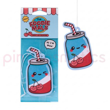 Ambientador de Coche Refresco de Cereza Kawaii