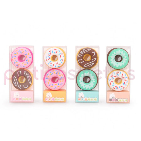 Dúo de Gomas de Borrar Donuts