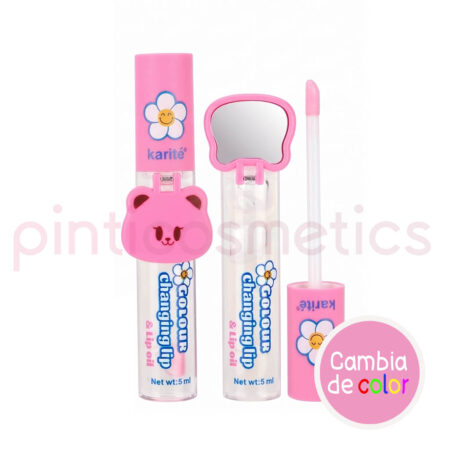 Aceite Labial Osito con Espejo 🐻