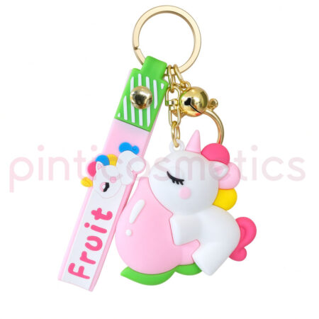 Llavero Kawaii Unicornio Melocotón