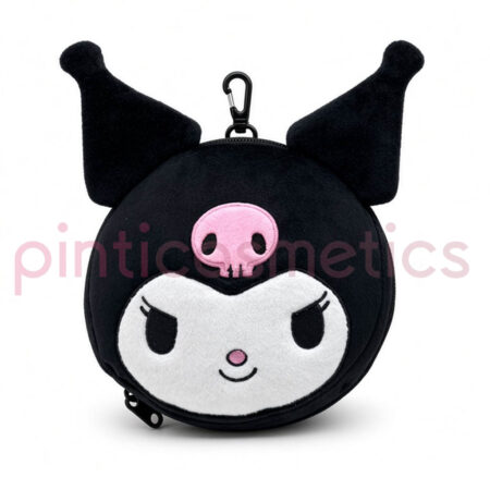 Almohada de Viaje con Antifaz Kuromi - Hello Kitty