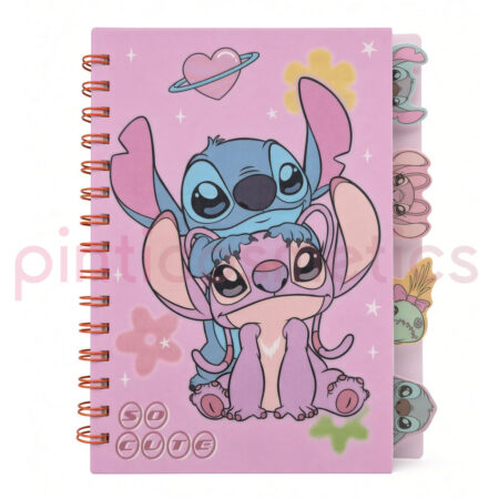 Cuaderno A5 Espiral Stitch So Cute - Disney