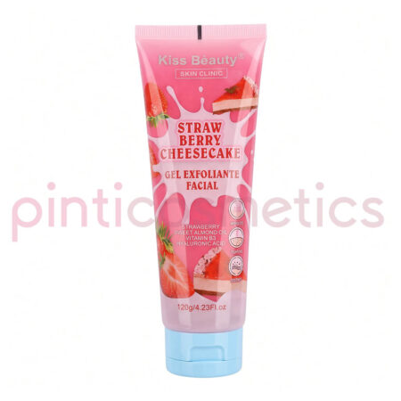 Gel Facial Exfoliante Tarta de Queso con Fresas 🍰
