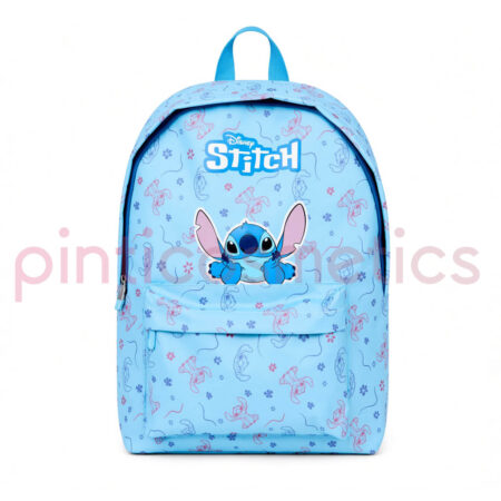 Mochila Stitch Estampada Azul