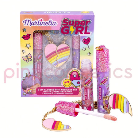 Set 2 Brillos de labios con Collar 💗 - Martinelia