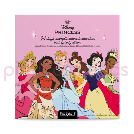 Calendario de Adviento 24PCS Princesas Disney - Mad Beauty