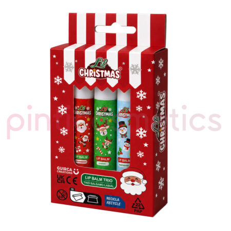 Trío de Bálsamo Labial Navidad 🎄